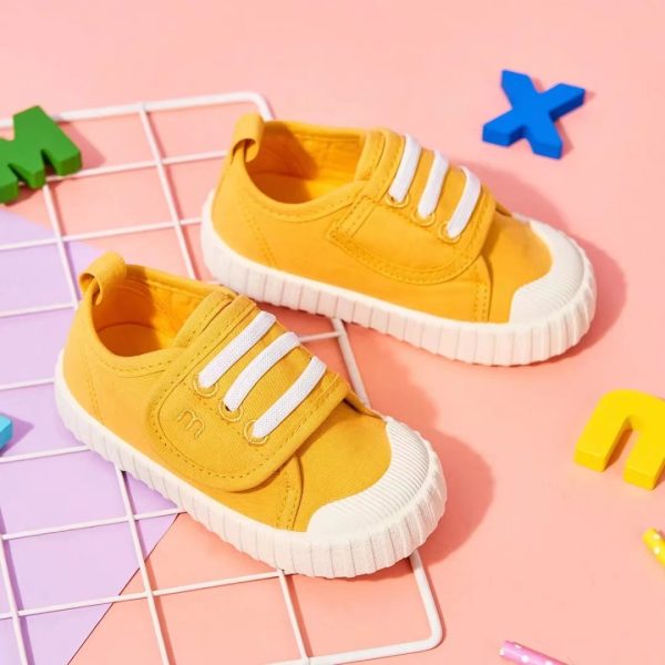 170-Yellow sneakers for girls aged 5-7 - Image 2